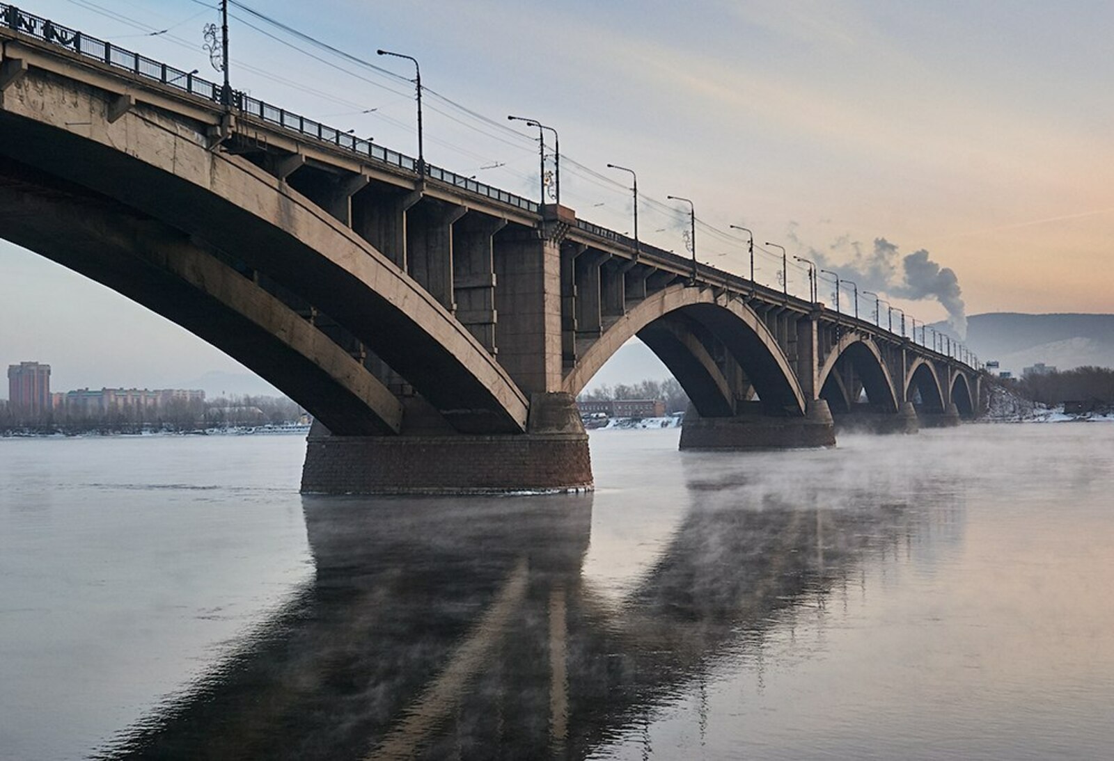 коммунальный мост красноярск старые
